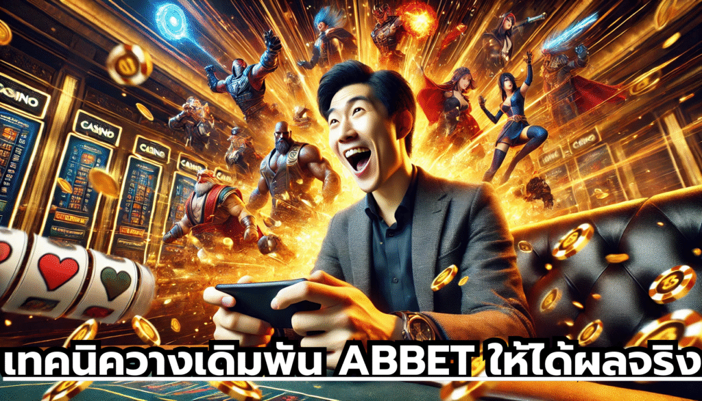 เทคนิควางเดิมพัน ABBET ให้ได้ผลจริง