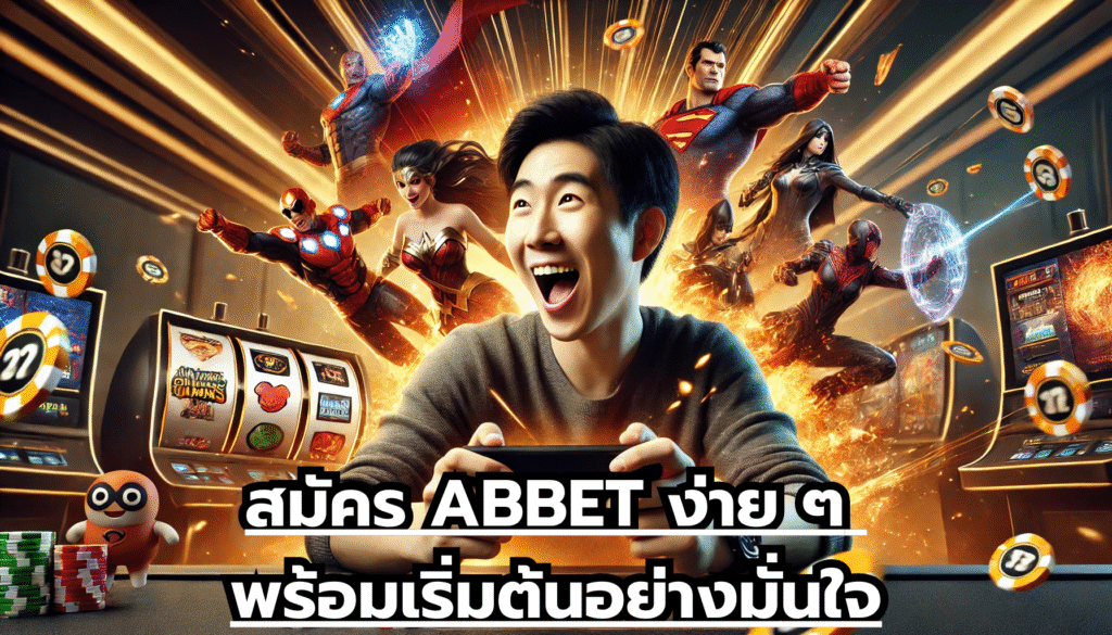 สมัคร ABBET ง่าย ๆ พร้อมเริ่มต้นอย่างมั่นใจ
