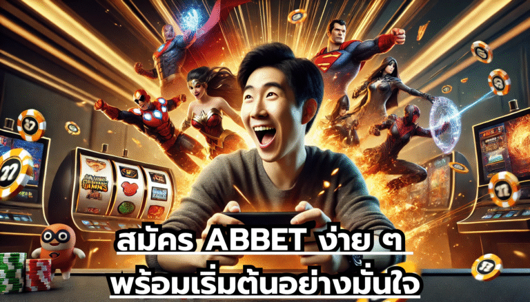 สมัคร ABBET ง่าย ๆ พร้อมเริ่มต้นอย่างมั่นใจ